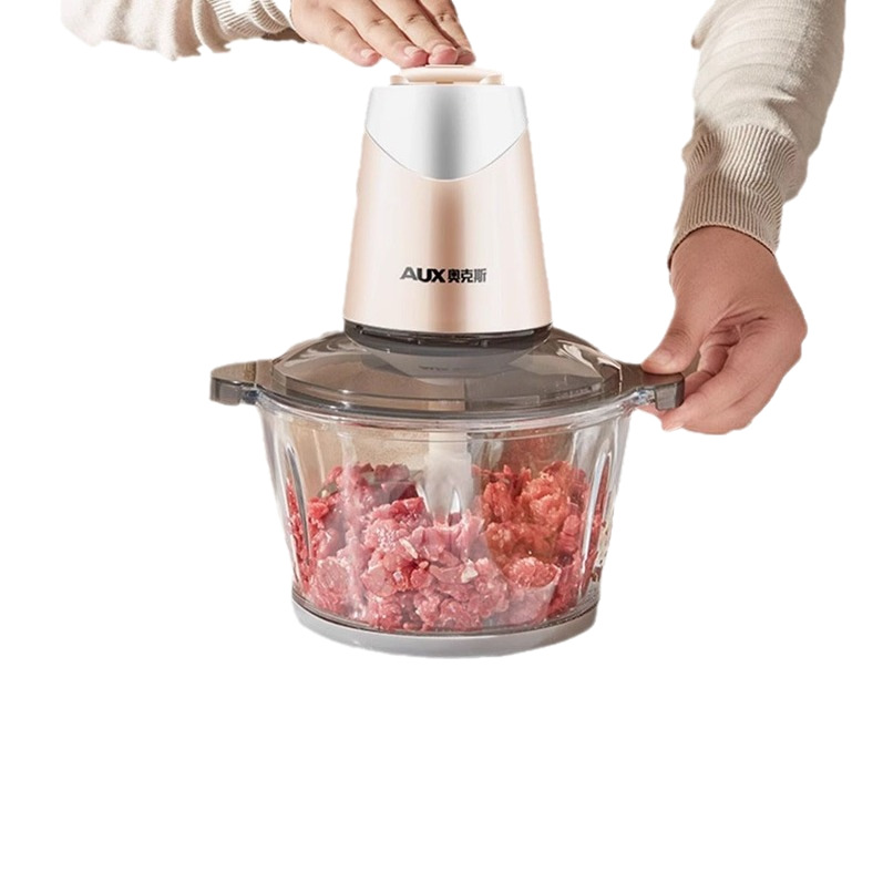 Oakes meat grinder is a household electric, small stainless steel, multi-functional condiment and garlic paste food processor Item Picture