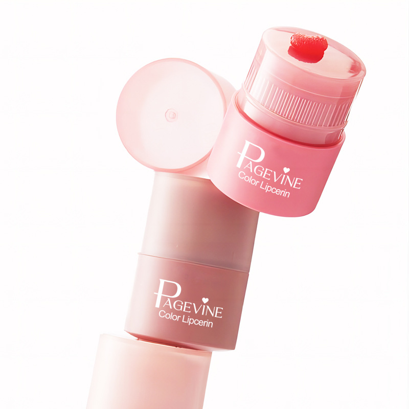 PAGE VINE Cross-border Bestsellers Twisty Lip Balm, Lip Moisturizing essence, Foreign Trade Makeup, Lip oil, Lip gloss, Trendy beauty products Specification image