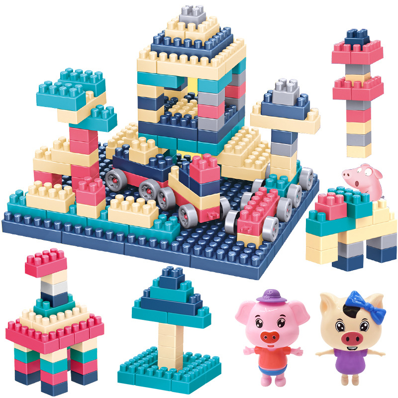 积木/积木花/玩具/街景积木/乐高白底实物图