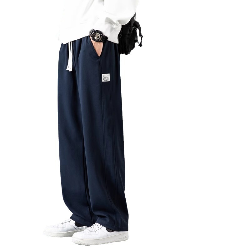 Casual pants, men's spring and autumn loose sporty trendy brand sweatpants, wide-leg long pants, new spring men's straight-leg pants Application Scenario