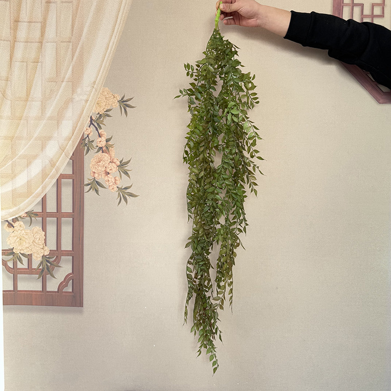 仿真绿植壁挂吊兰花 花卉装饰垂吊植物 仿真花藤草蕨草挂仿真园艺