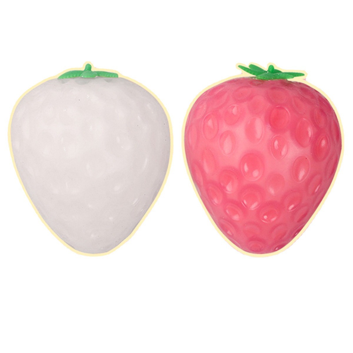 Wholesale stress-relieving toys: "Light and Shadow Strawberry", a color-changing simulation and light-changing toy for children, a creative stress-relieving tool Item Picture