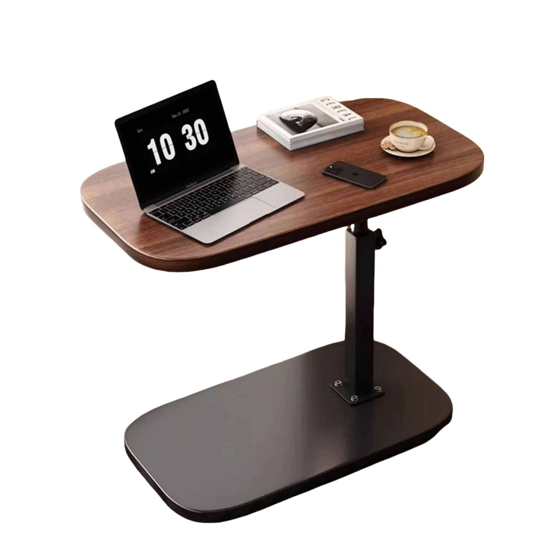 Wholesale of new height-adjustable folding tables, movable side coffee tables, dormitory desks and small tables Item Picture