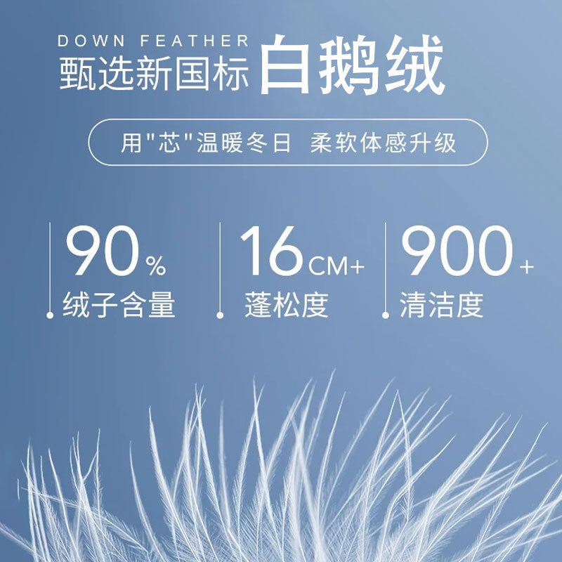 Knitted 90 goose down jacket, light and slimming, outdoor sports down jacket, fashionable, casual, figure-hugging and lightweight down jacket Specification image