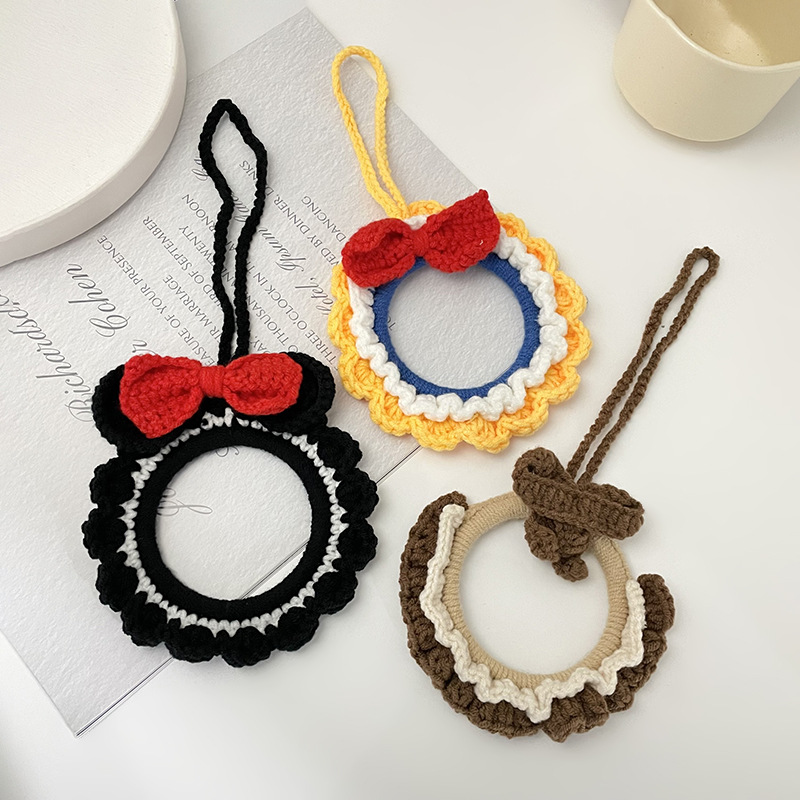 手工diy毛线针织挂件 卡通汽车挂件圣诞吊饰挂饰创意礼物送闺蜜