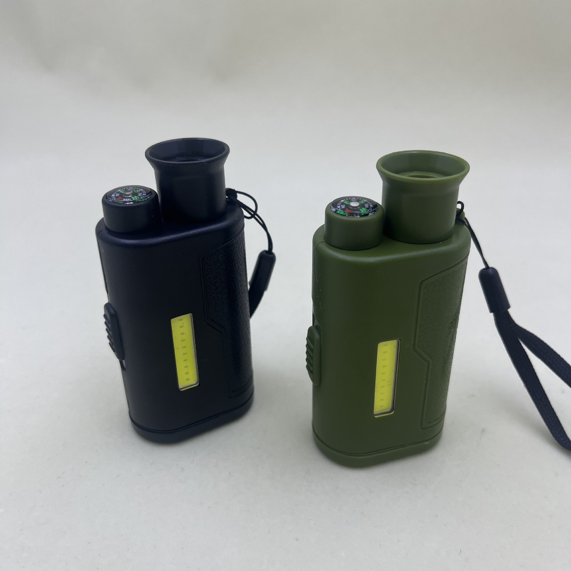 New model 39# monocular with compass, red laser COB lamp, student gift Item Picture
