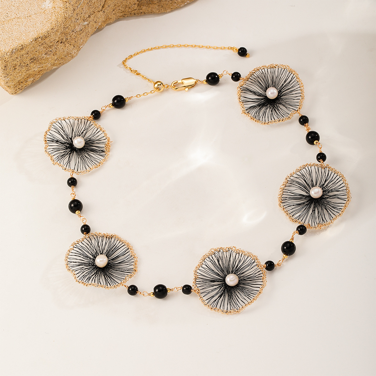 饰品/欧美西班牙饰品/首饰包装/泰国/百搭项链西部可可调节产品图