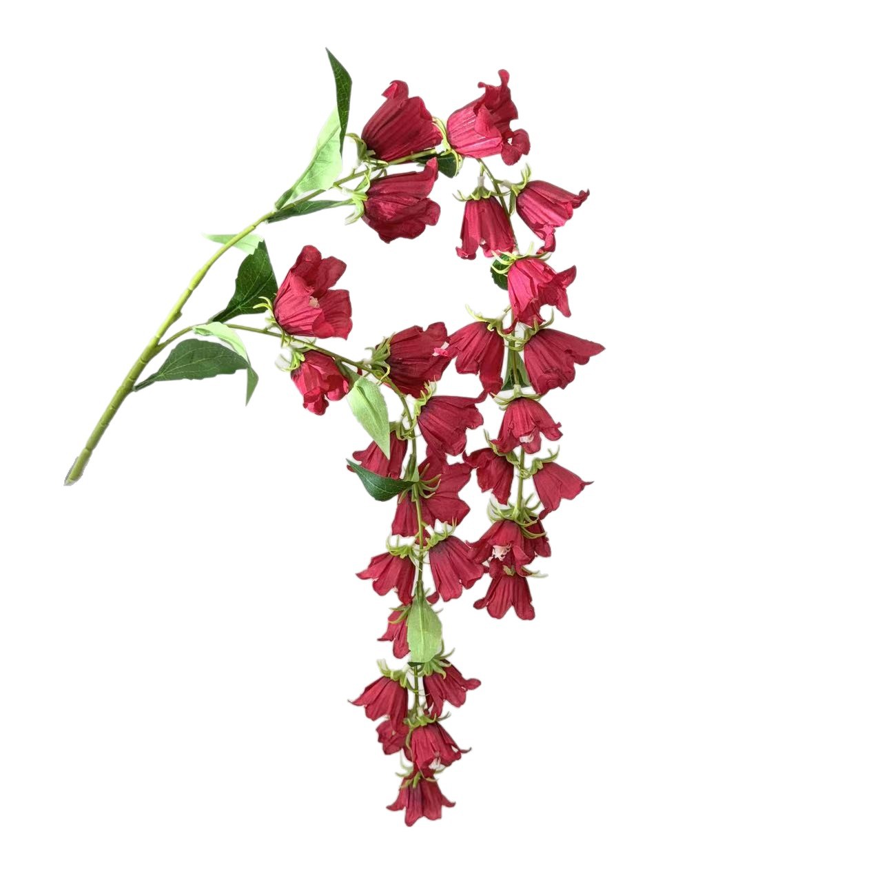 仿真垂吊铃兰花风铃花仿真花婚礼堂吊顶装饰垂吊花墙软装假花外贸详情图5