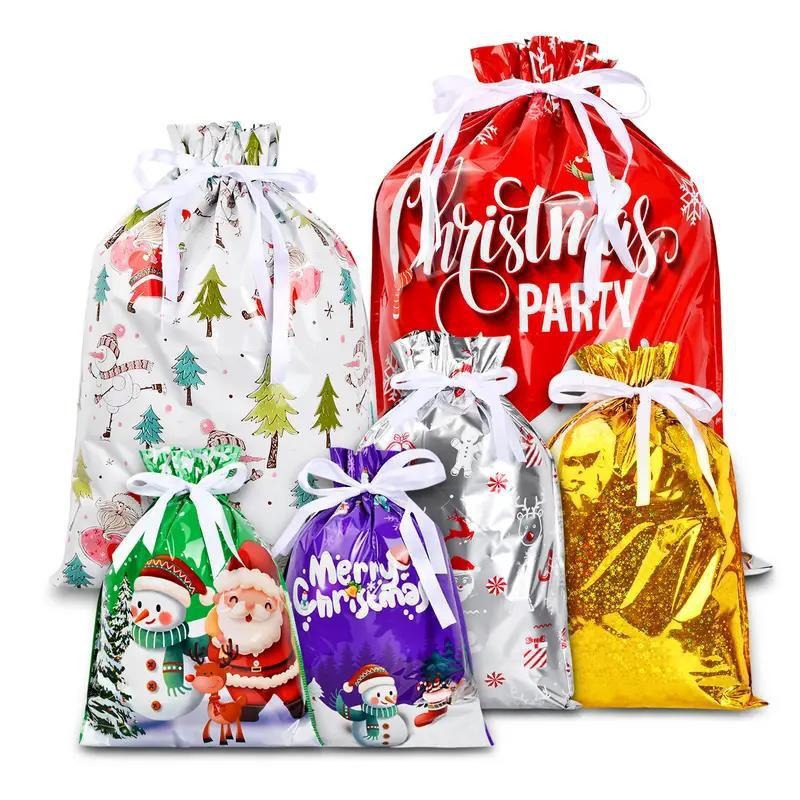 Decoraciones navideñas feliz navidad paquetes navideños bolsillos bolsas de regalo paquetes navideños bolsas de regalo bolsas de almacenamiento bolsas de regalo de fiesta Application Scenario