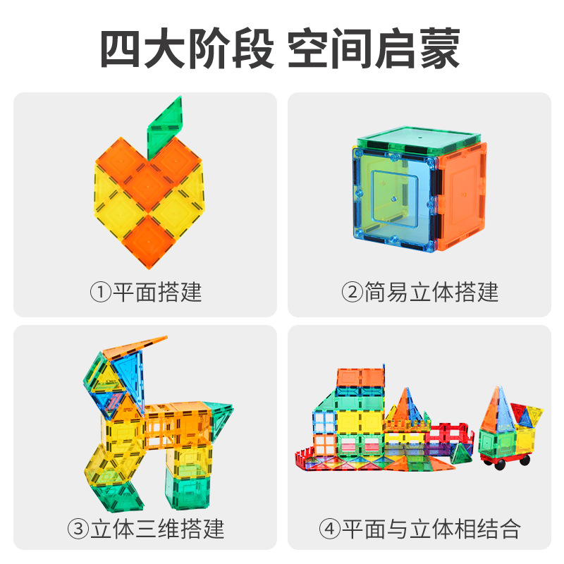磁力片/磁力球/磁力积木实物图