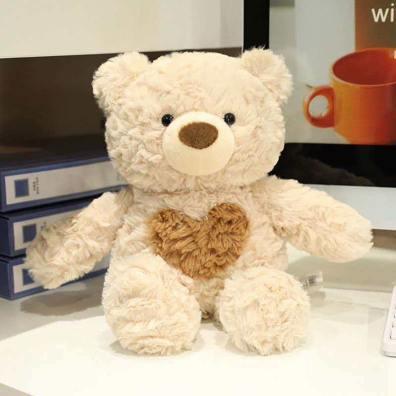 Cute plush bear doll pillow, Valentine's Day gift, girl's birthday doll, teddy bear toy Application Scenario