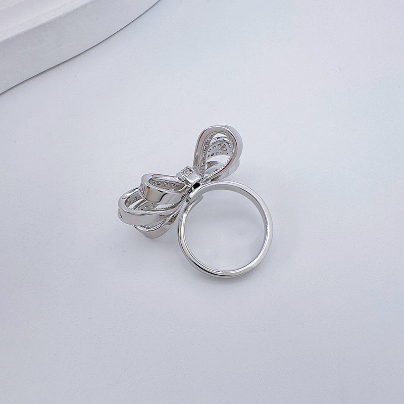 戒指/银戒指女个性/儿童戒指/中古拉丝戒指饰品/银戒指细节图