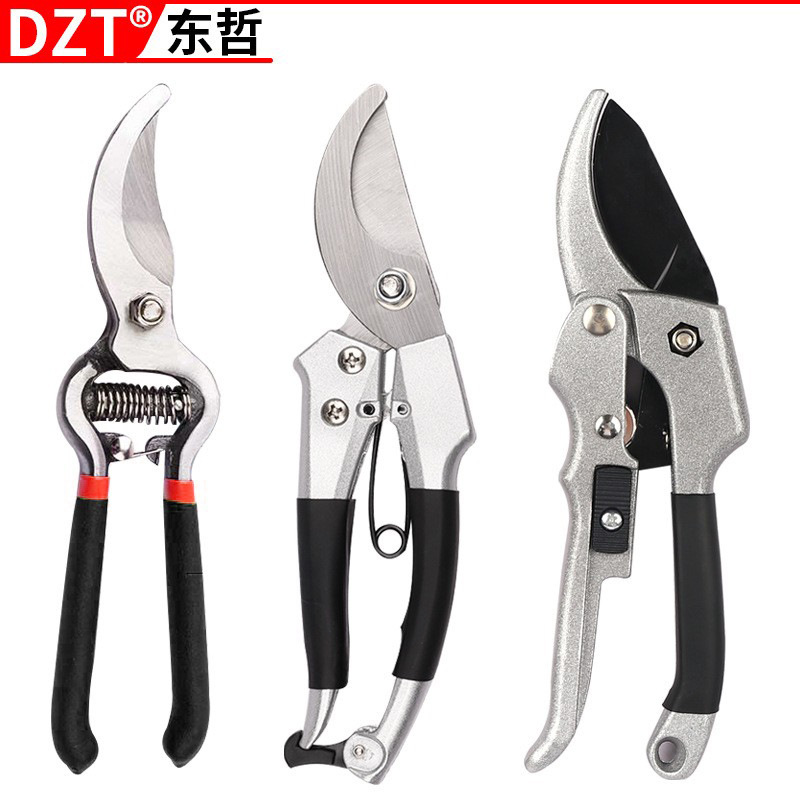 Multi-functional pruning shears, garden shears, anti-slip garden shears, flower arrangement shears, plant shears, Dongzhe hardware full figure