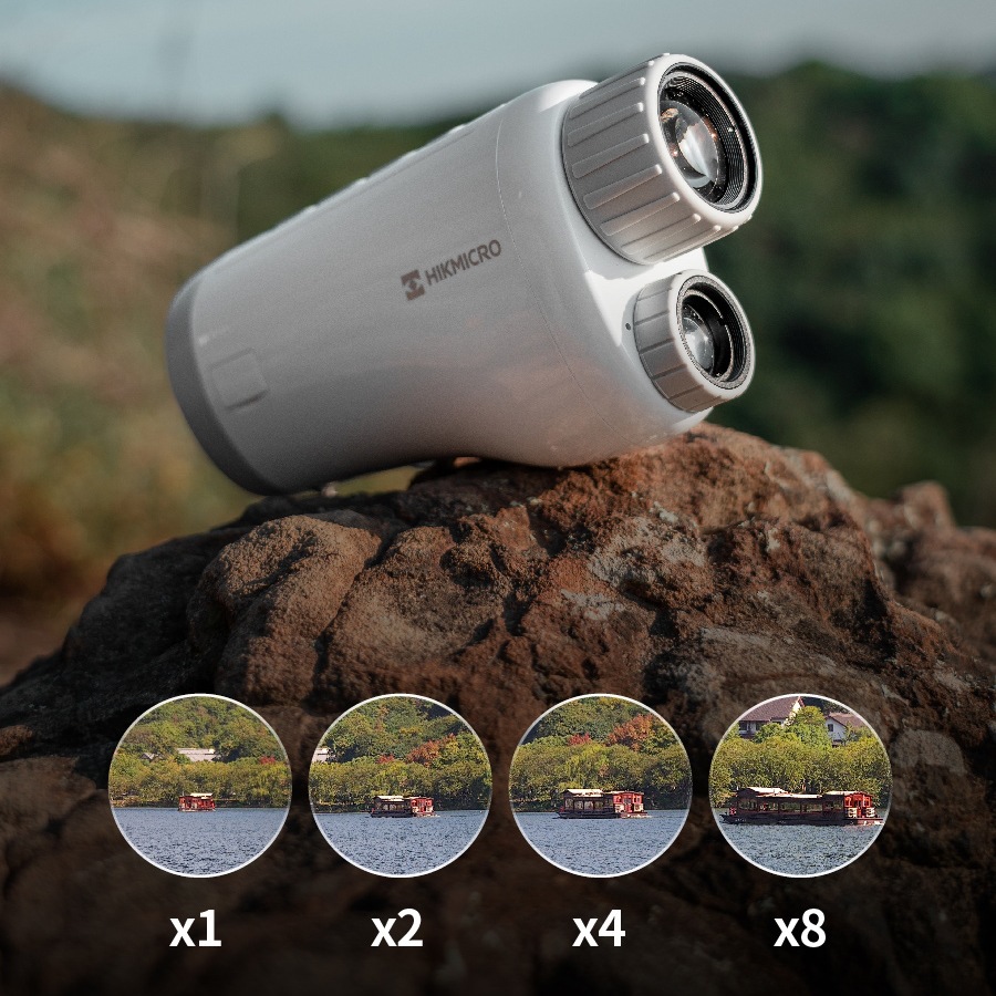 Hikvision Microimaging Multi-functional night market Telescope Outdoor H4D Dedicated full-color handheld telescope High-definition night vision device details Picture