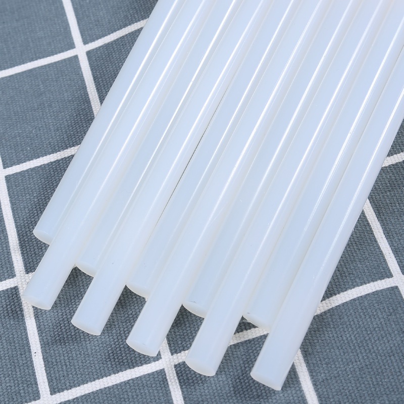 【 Wholesale Hot Melt Adhesive Sticks 】 High-viscosity transparent clear adhesive sticks 7mm, household handcrafted 11mm adhesive strips hot melt adhesive sticks Specification image