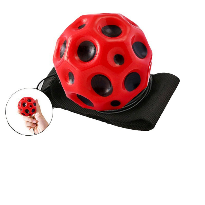 Nienaile stress-relieving toys, advanced black technology Moon Stone Wrist elastic Ball, Swing Ball Stress-relieving magic tool, Prank Item Picture