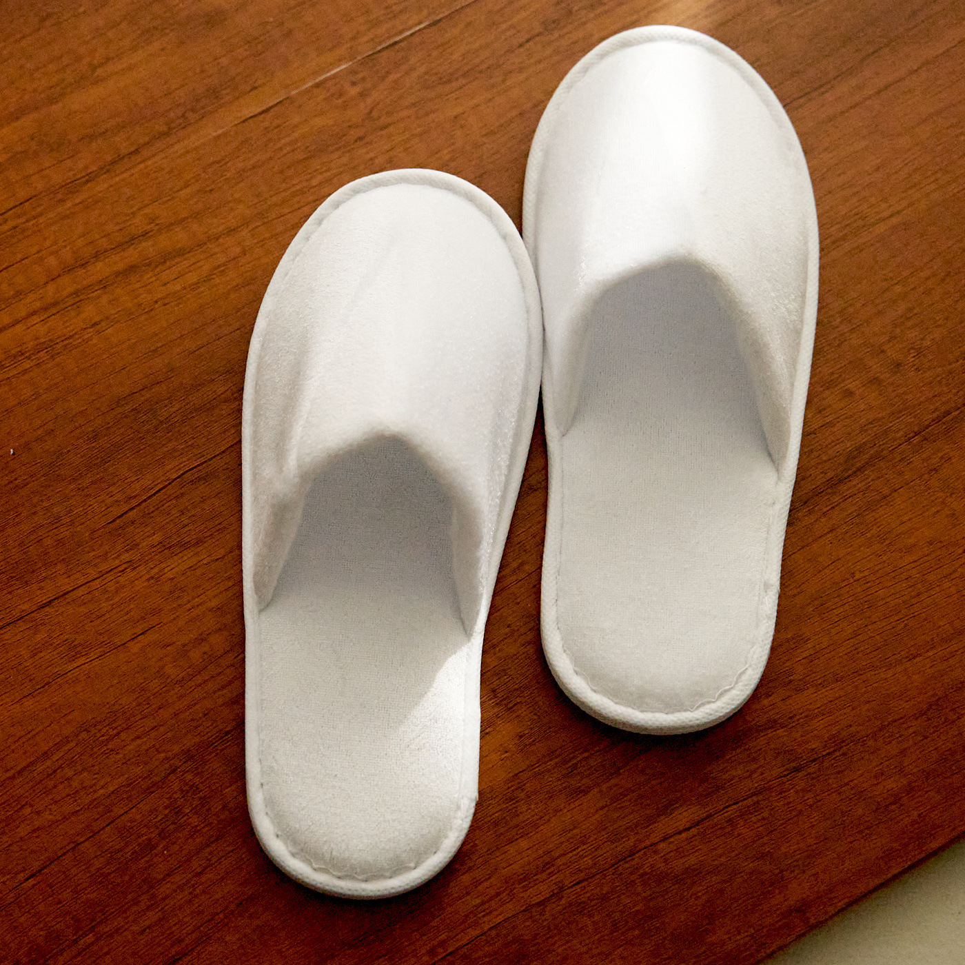 Spa Slippers民宿酒店宾馆一次性拖鞋家用待客防滑拖鞋白色 details Picture