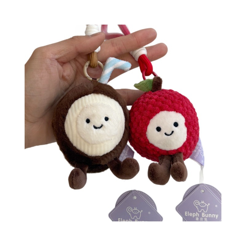 Wholesale of ecological fruit pendants, plush toys, cute companion dolls, plush dolls, and festival gifts Item Picture