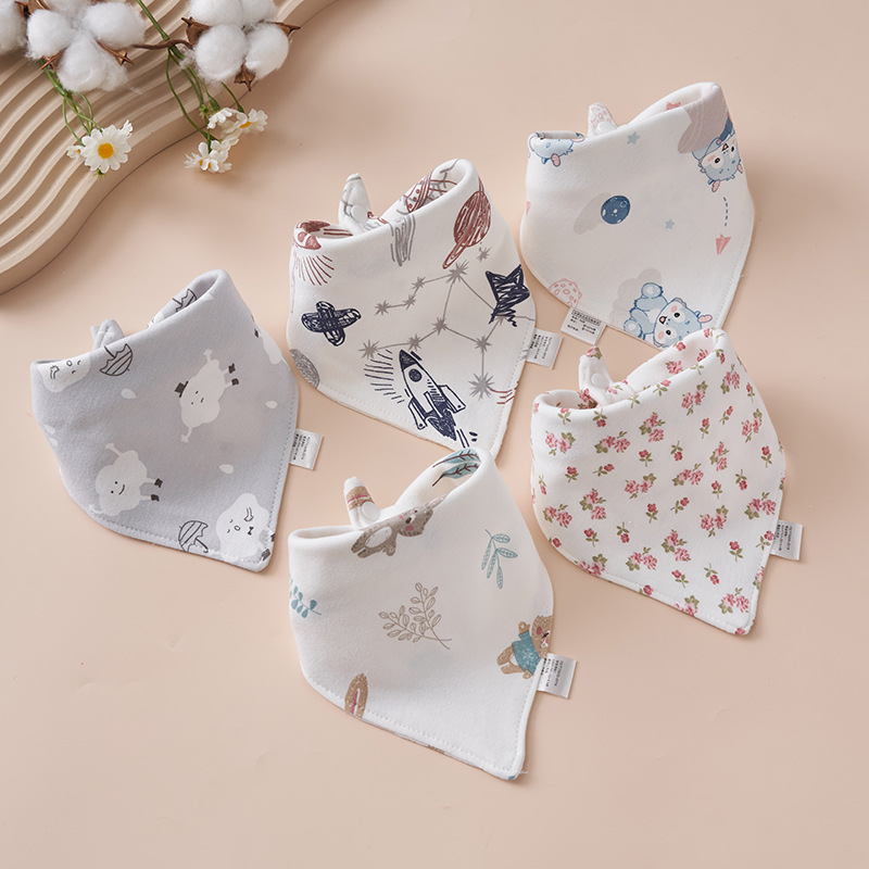 宝宝罩衣防水防污/儿童围兜/宠物纯色口水巾/口水巾个性/口水巾儿童无袖卡通细节图