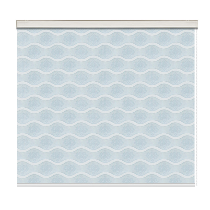 Roller blinds, light-blocking blinds without holes, sunshade blinds, European-style cut-out soft gauze blinds, bathroom and office blinds Item Picture