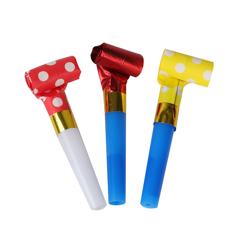 Candy blowing dragon, rain thread blowing dragon manufacturer wholesale paper blowing dragon whistle, children's birthday party supplies creative blowing dragon Item Picture