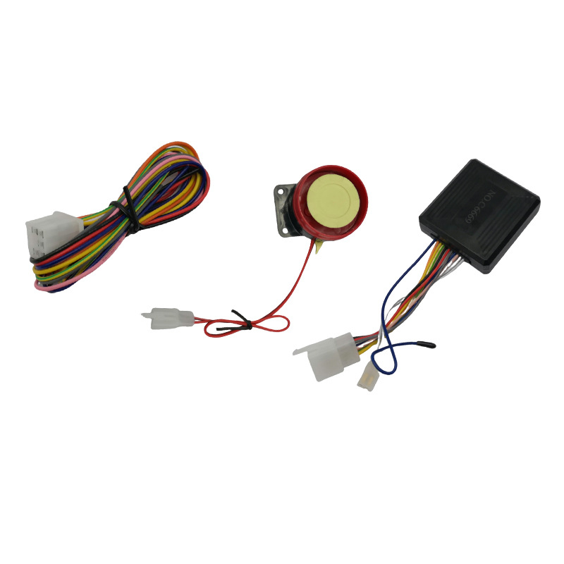 One-way motorcycle anti-theft device, electric bike anti-cut wire alarm, long rope scooter one-way anti-theft device anti-cut lock details Picture