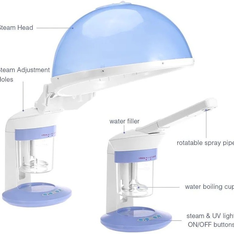 Beauty atomization device, facial steam cold and hot compress, home beauty spray machine, hydrating heating cap, oil baking cap evaporation Application Scenario