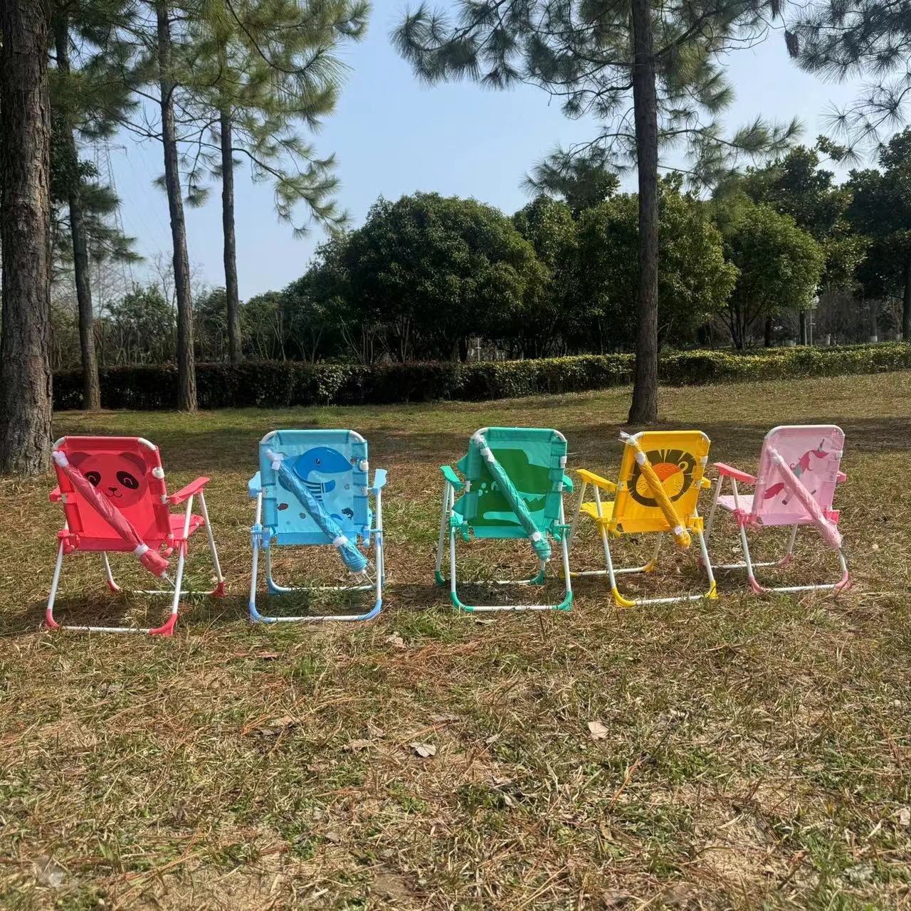 折叠椅/月亮椅户外/老人辅助行拐仗折叠/钢丝床/ODM细节图