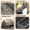 Stainless steel sponge storage rack for kitchen sink, cross-border household sink, dishwashing sink, rag rod, draining and storage rack details Picture