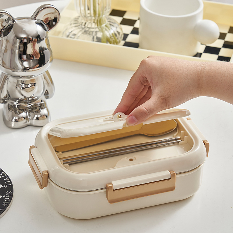 304 food-grade stainless steel insulated lunch box, suitable for children and primary school students, and microwave lunch box for working girls Specification image