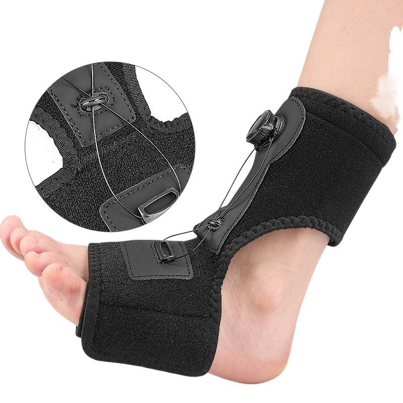 New rotary knob foot support, sports ankle guard, steel wire rope adjustable fixed brace, sports ankle guard, orthodontic device Item Picture