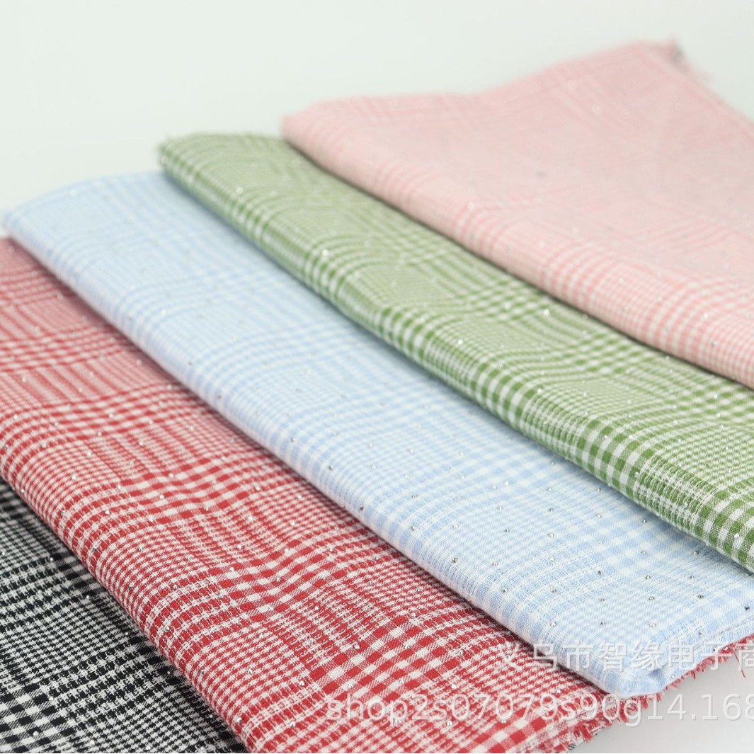 New checkered hot diamond Korean-style hair tie toys, ins accessories, bags, fabric, polyester-cotton factory wholesale, cross-border bestsellers Application Scenario