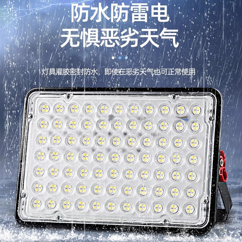 led floodlights, high-brightness private mold outdoor waterproof floodlights, high-power garden spotlights, advertising lighting lamps Specification image