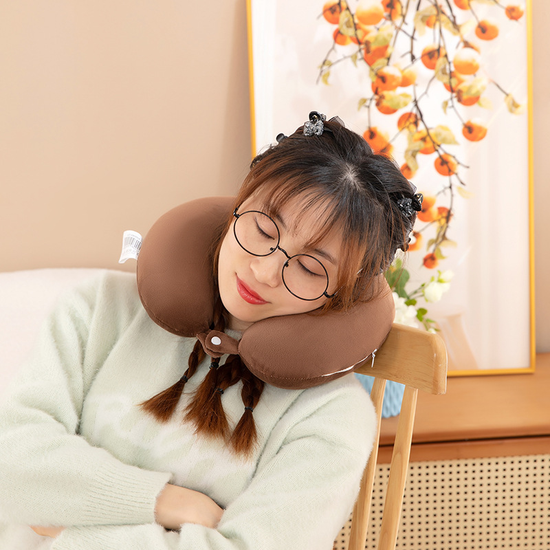 u型枕/枕头/记忆枕/跨境电商保健枕过/太阳能摄像头细节图