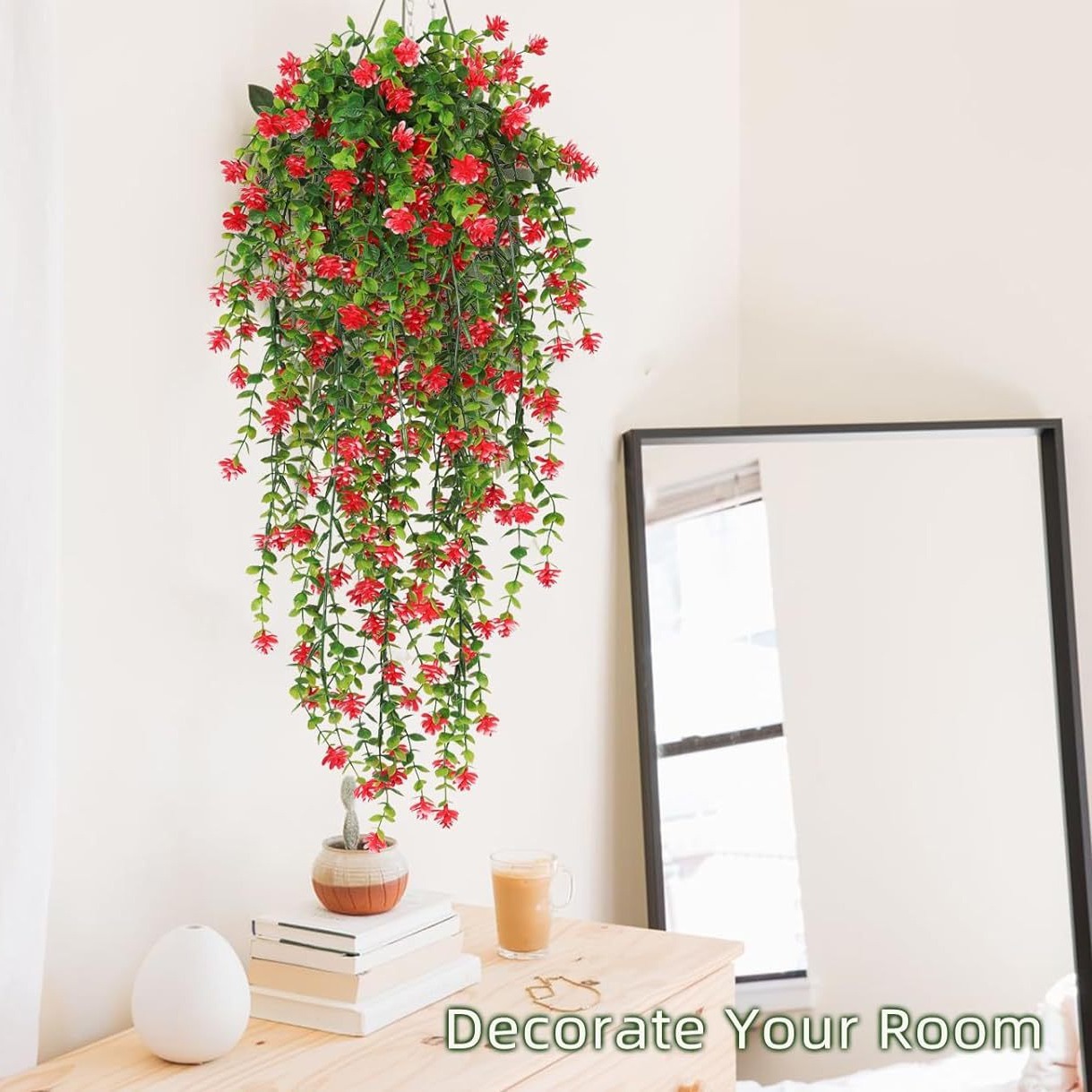 仿真花DIY发饰配件/假花/5朵塑膠花/仿真花/假花批发产品图