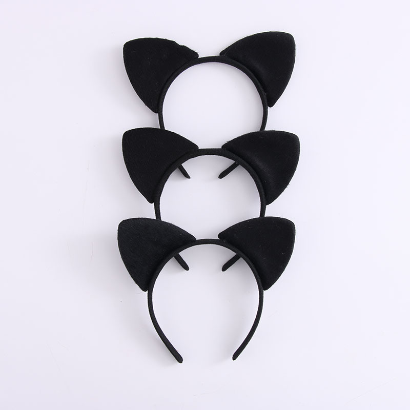 Factory direct supply of cat ear headbands, Korean version cartoon cute headwear for adults and children, masquerade ball performance supplies details Picture