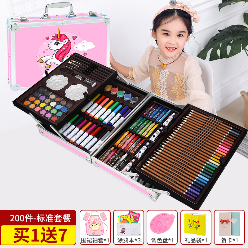 女孩玩具套装/小女孩玩具套装/彩妆套装学生/儿童化妆品/穿戴甲白底实物图