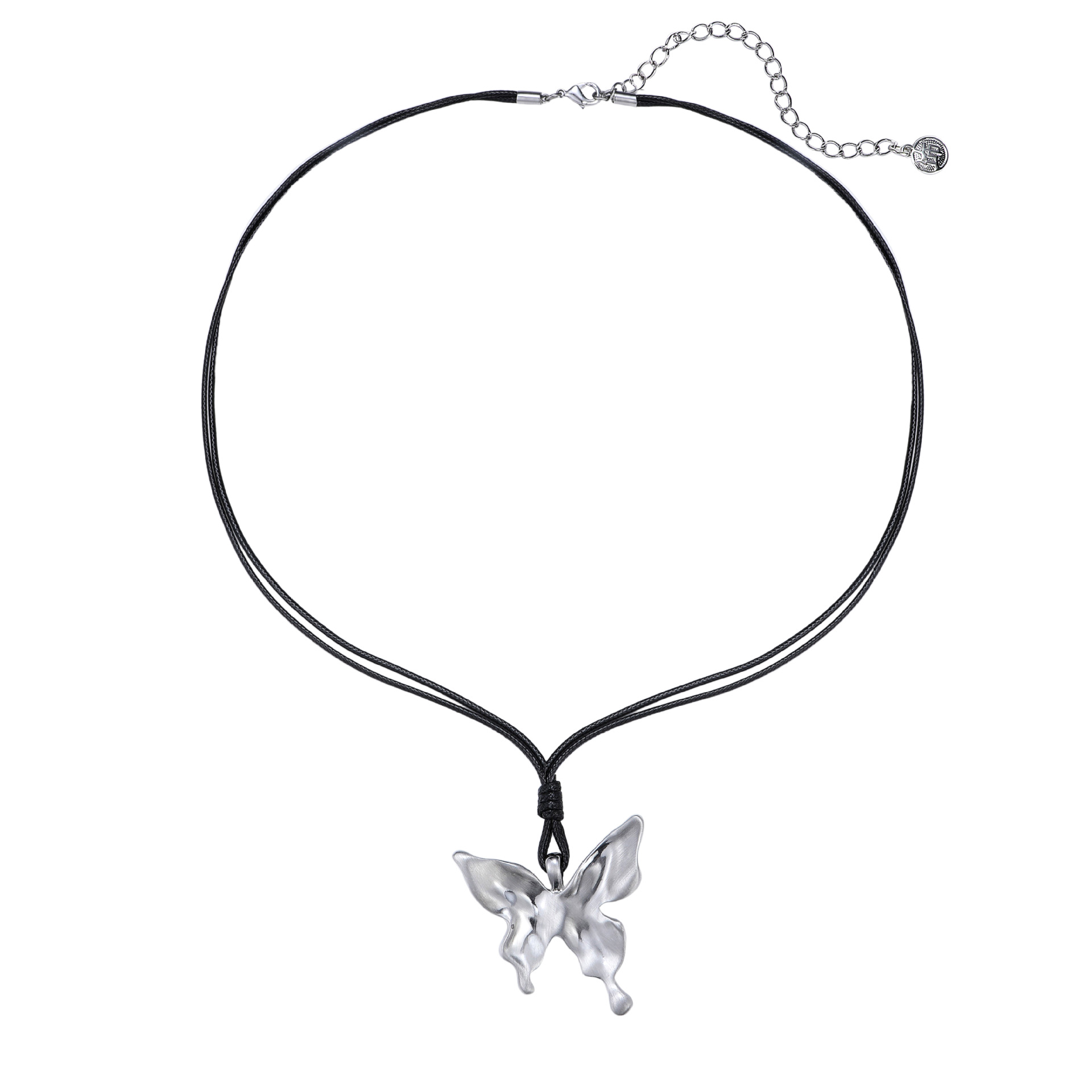 A cold and cool metal butterfly necklace, an original design for women, with a niche and cold style. It's a versatile pendant for daily commuting and a collarbone chain Item Picture