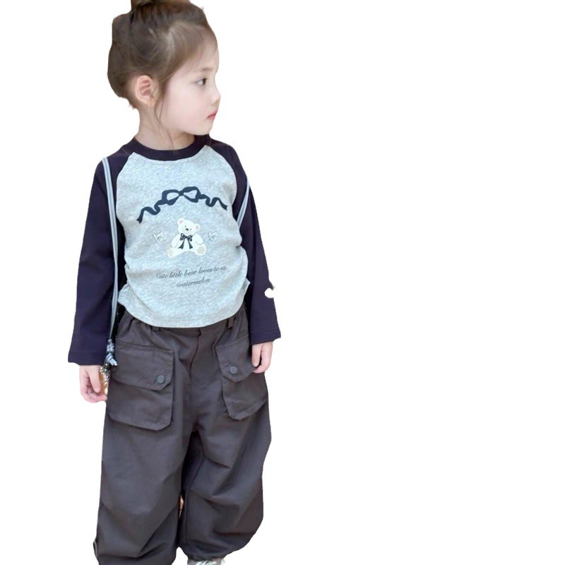 童装/童装女童短袖韩版/夏季短袖/衣服男童短袖韩版/儿童装男童短袖卡通白底实物图