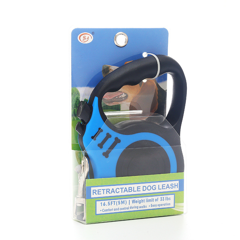 Cross-border pet automatic telescopic leash, dog chain, dog leash, bone automatic leash, outdoor dog walking leash Application Scenario