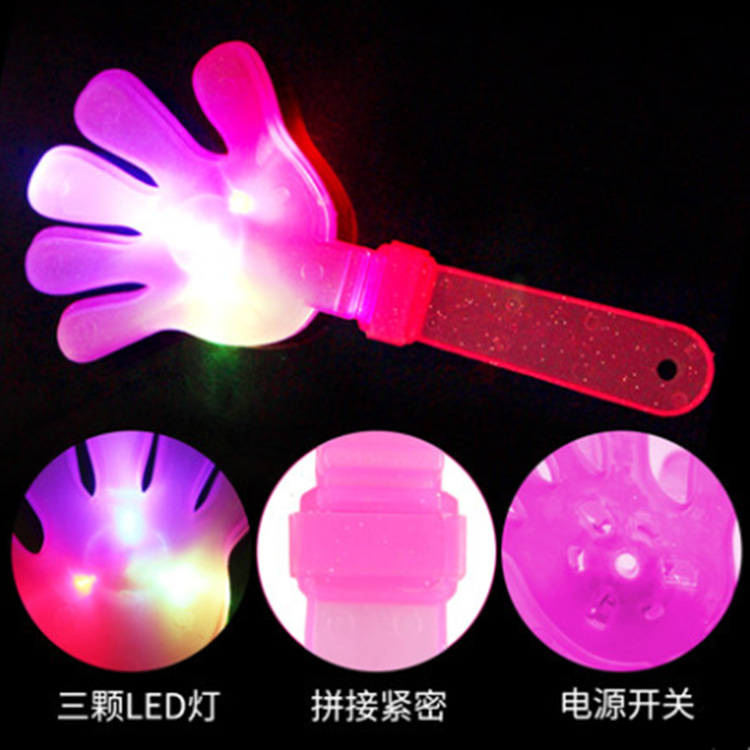 发光手环/PVC反光手腕/万圣节/解压玩具/LED发光玩具细节图