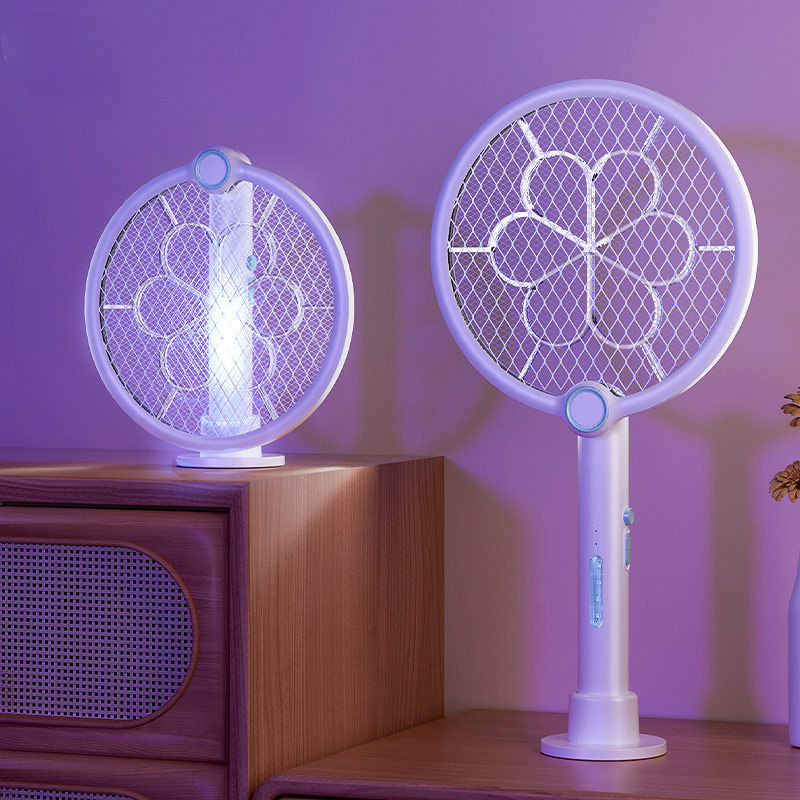 Selected electric mosquito swatter, rechargeable household two-in-one mosquito killer, electric shock mosquito swatter, USB rechargeable household