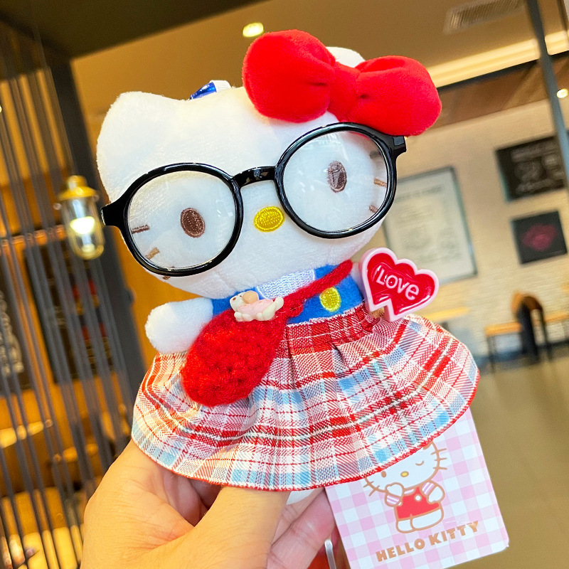 hellokitty plush toy, official kt cat toy, Hello Kitty bag pendant details Picture