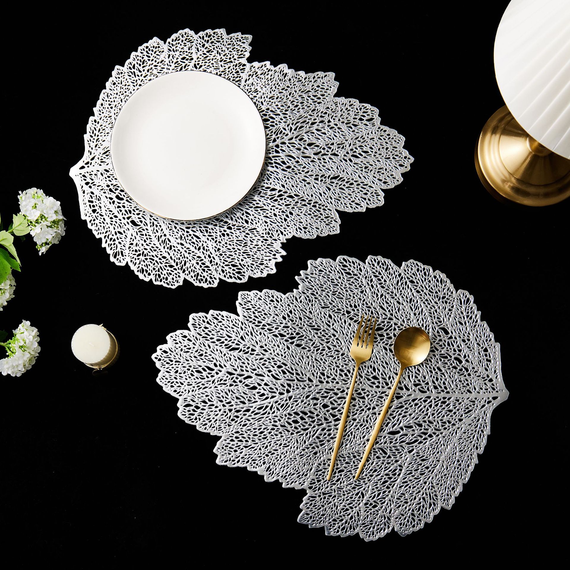 餐巾环/防烫餐垫/浴室防滑垫/亚麻餐垫/隔热垫创意细节图