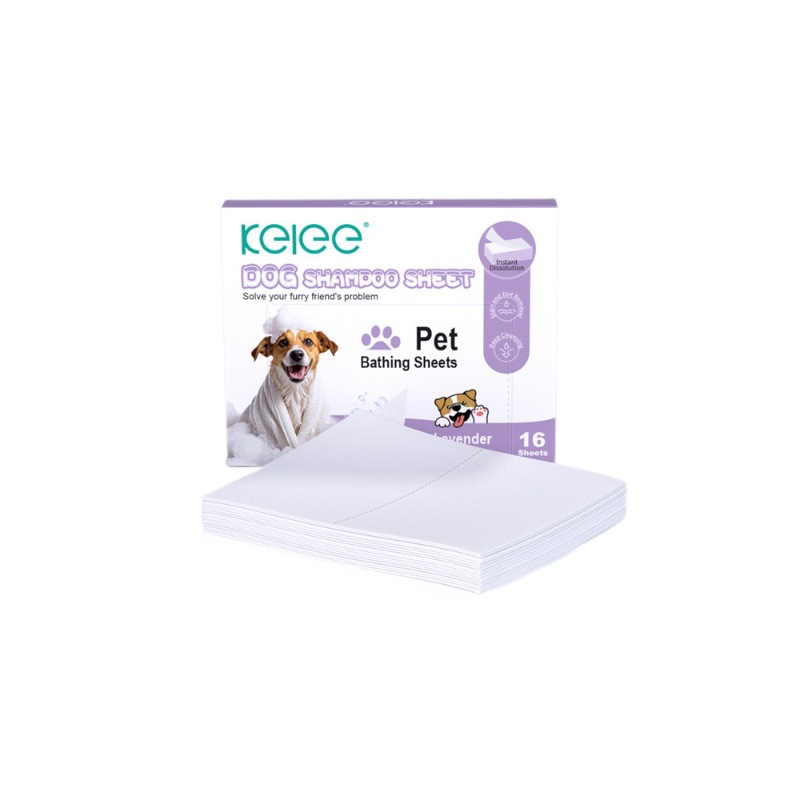 Customized bath bubble sheets for pet bathing and cleaning, softening hair source factory, exclusively for cross-border export