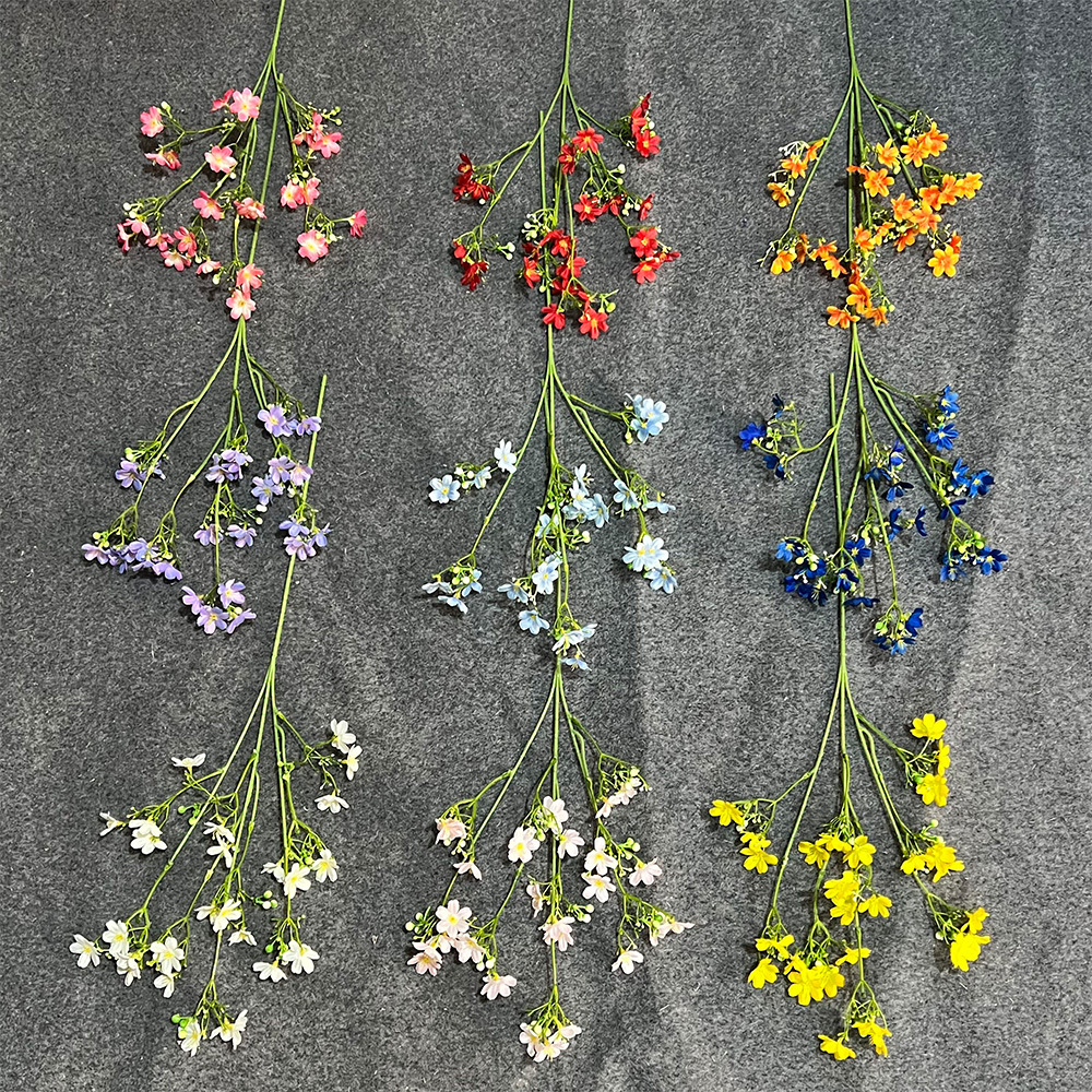 仿真瑞香花假花束婚庆用花高级感人造绢花成品摆件客厅装饰花批发产品图