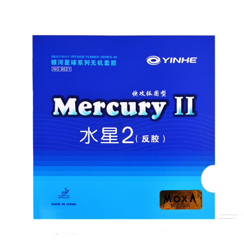Genuine Galaxy YINHE Mercury 2nd generation table tennis rubber cover rubber for beginners to learn backhand table tennis racket rubber Item Picture
