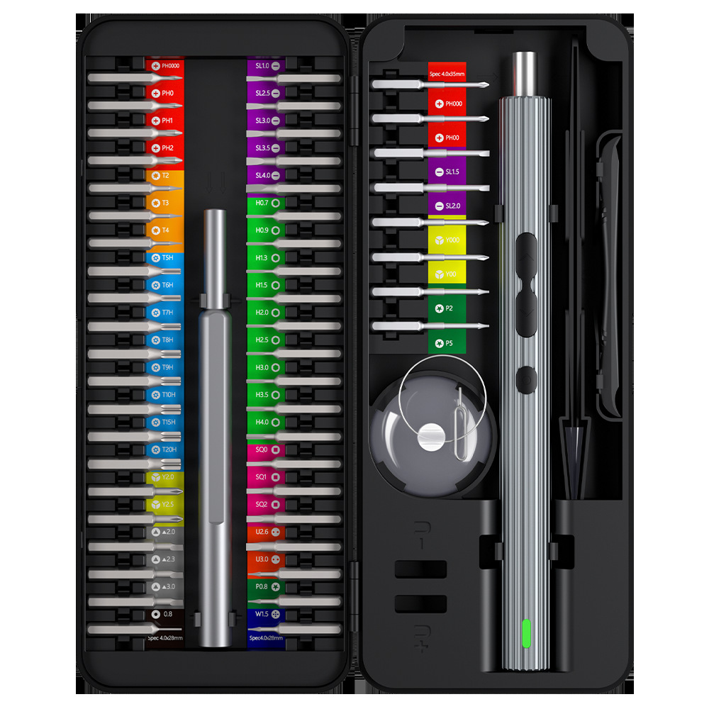 New cross-border 58-in-1 dual-handle USB mini precision rechargeable electric screwdriver set, electric screwdriver tools Application Scenario