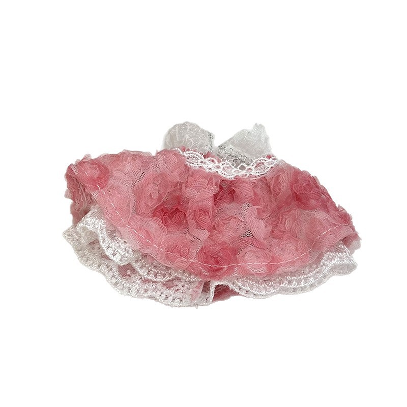 New kt doll super fairy rose lace dress DIY doll Sweet flower wedding dress dress Children's clothing Item Picture