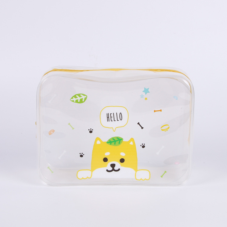 厂家直销批发pvc袋洗漱袋 便捷塑料收纳袋PVC拉链袋透明化妆品包细节图